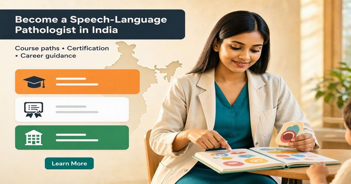 How to Become a Speech-Language Pathologist in India
