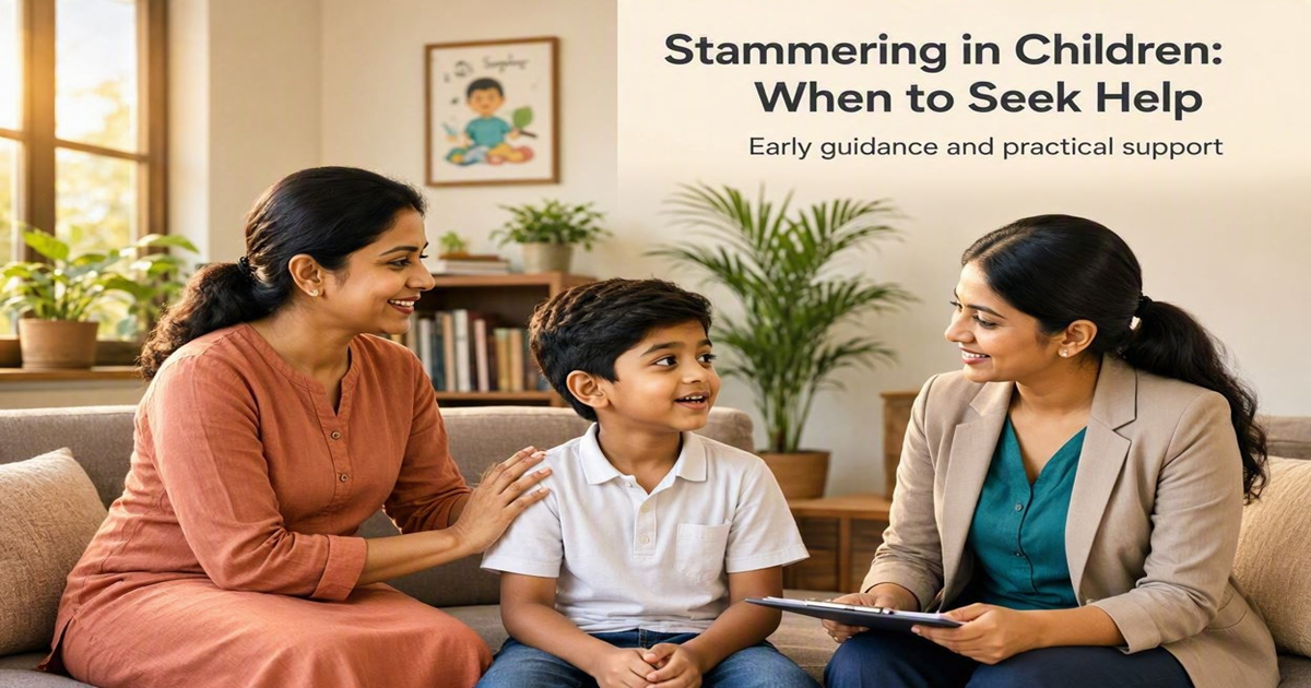Stammering in Children: When to Seek Help